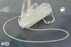 Collier Panzer 2x diamantiert Silber 925 50cm 1101601-50